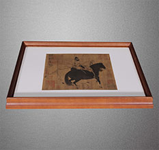 荔湾书画装裱配框服务案例